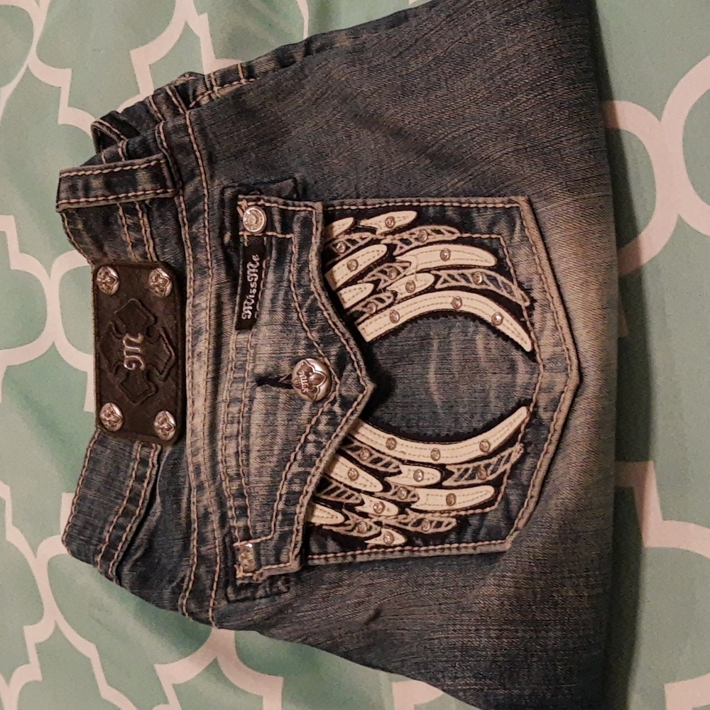 Miss Me signature bermudas